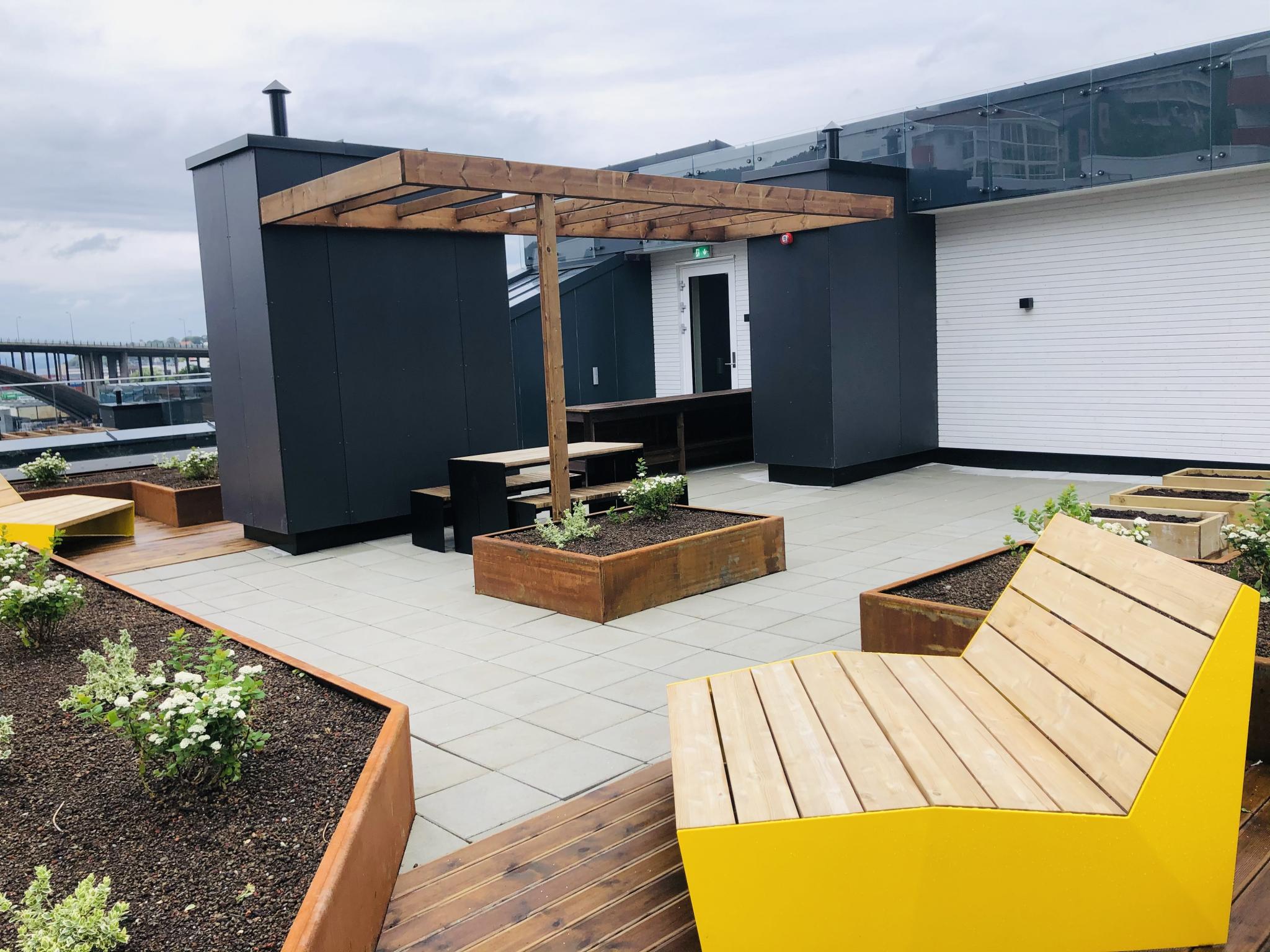 Takterrasse